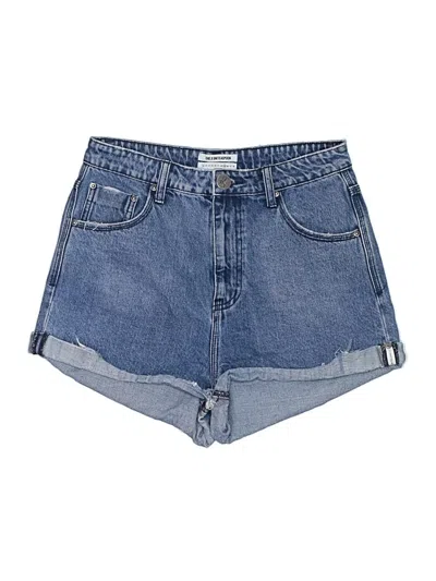 Pre-owned One X Oneteaspoon Denim Shorts In Blue