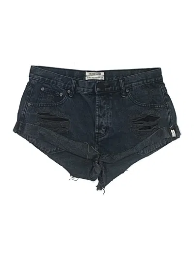 Pre-owned One X Oneteaspoon Denim Shorts In Blue