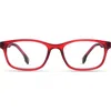 One:1 Arial Reading Glasses In Red