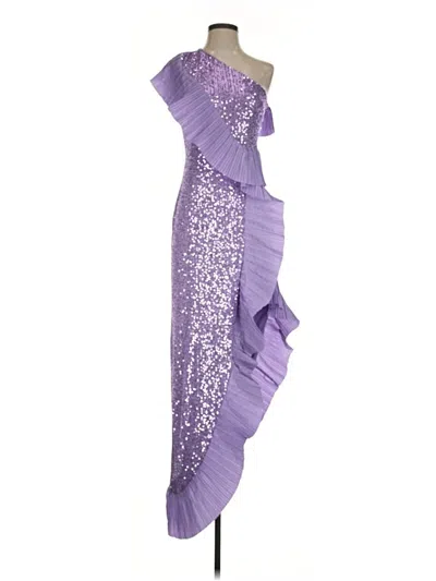 Pre-owned One33 Social Cocktail Dress In Purple