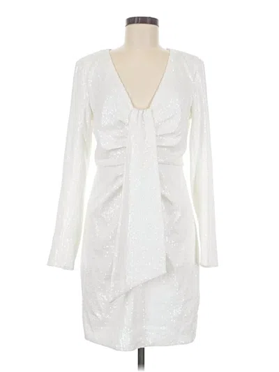 Pre-owned One33 Social Cocktail Dress In White