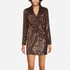 ONE33 SOCIAL THE NORMA | COPPER SEQUIN COCKTAIL DRESS
