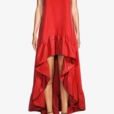 One33 Social The Yolanda | Red High-low Maxi Gown