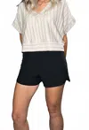 One5one Jennie High Waist Short In Black