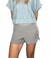 One5one Jennie High Waisted Short In Grey