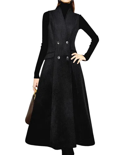 Onebuye Wool-blend Coat In Black