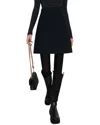 Onebuye Wool-blend Skirt In Black