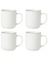 Oneida 24 Seven Black Rim Mugs