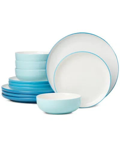 Oneida 24/7 Colors 12-pc. Dinnerware Set, Service For 4 In Green