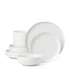 Oneida 365 Collection 24/7, 12 Pc. Dinnerware Set, Service For 4 In White