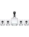 Oneida 5-piece Skeleton Whiskey Set In Transparent