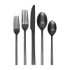 Oneida Allay Midnight 20-pc. Flatware Set In Silver