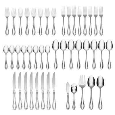 Oneida American Harmony 45 Piece Flatware Set, Service For 8