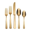 Oneida Aptitude Gold 20-pc. Flatware Set In Gold