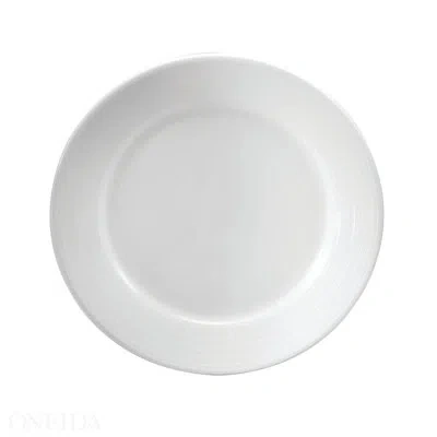 Oneida Botticelli Plates, 12 1/2", By Sant' Andrea In Bright White