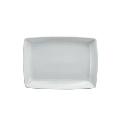 Oneida Botticelli Rectangular Platters, 9" X 13", By Sant' Andrea In Bright White