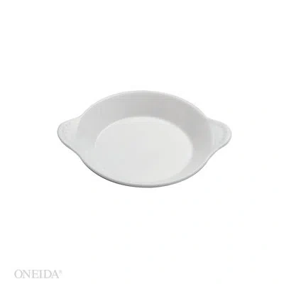 Oneida Bright White Ware Shirred Egg, 8 Oz, By Buffalo