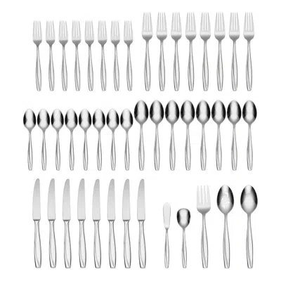 Oneida Camlynn 45 Piece Flatware Set, Service For 8