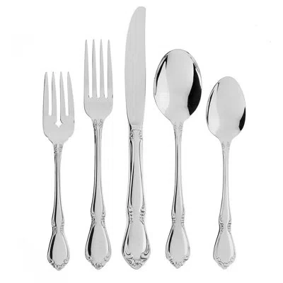Oneida Chateau 5 Piece Fine Flatware Set