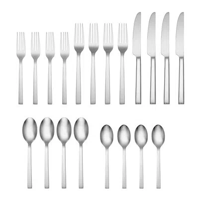 Oneida Chefs Table 20 Piece Everyday Flatware Set
