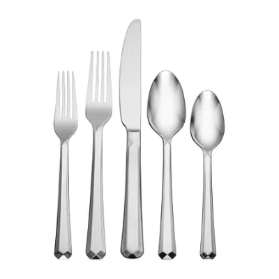 Oneida Chroma 65-pc. 18/10 Stainless Steel Flatware Set In Silver