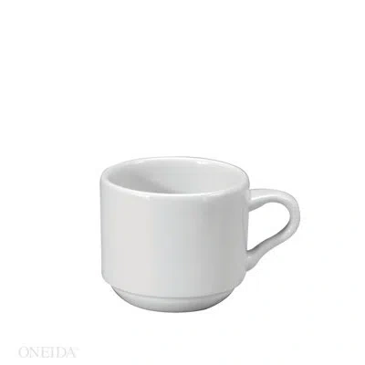 Oneida Classic Cups, Dallas Style, By  In Cream White