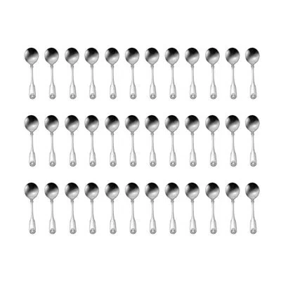 Oneida Classic Shell Bouillon Spoons By  (18/10)
