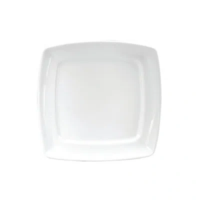 Oneida Cream White Square Plates, 11 1/4", By  In Bright White