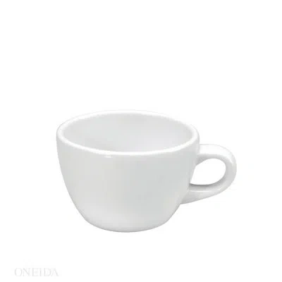 Oneida Cream White Ware Mohawk Cups, 8 Oz, By Buffalo