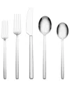 Oneida Dean Mirror 20 Piece Flatware Set In Gray