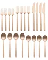 Oneida Dean Satin Rose Gold 20-piece Flatware Set