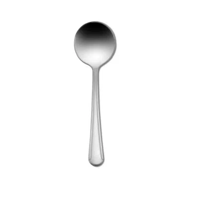 Oneida Dominion Medium Bouillon Spoons By Delco (18/0)