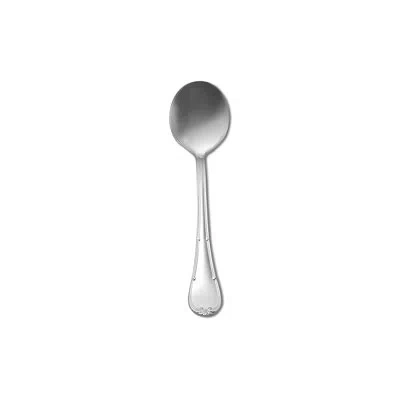 Oneida Donizetti Round Bowl Soup Spoons By Sant' Andrea (18/10)