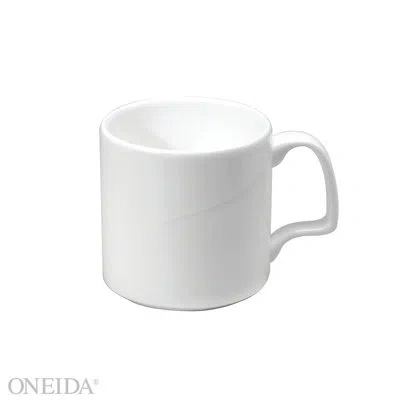 Oneida Eclipse Empire Mugs, Bone China By  In Bone White