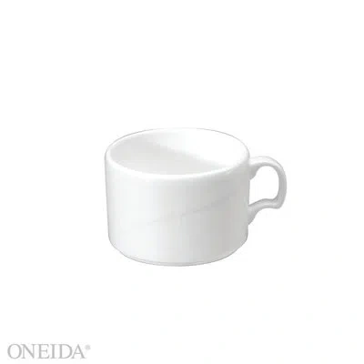 Oneida Eclipse Empire Mugs, Bone China By  In Bone White