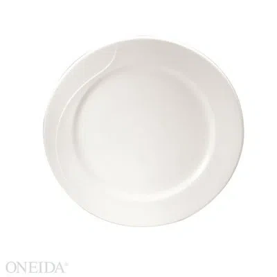 Oneida Eclipse Plate, 9 In By  (case Of 24) (bone China) In White