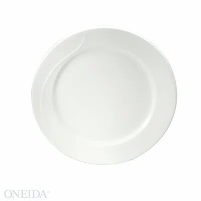 Oneida Eclipse Plates, 9.75", Bone China By  In Bone White