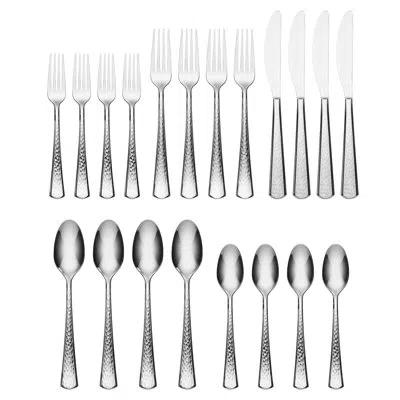 Oneida Etta 20 Piece Everyday Flatware Set, Service For 4
