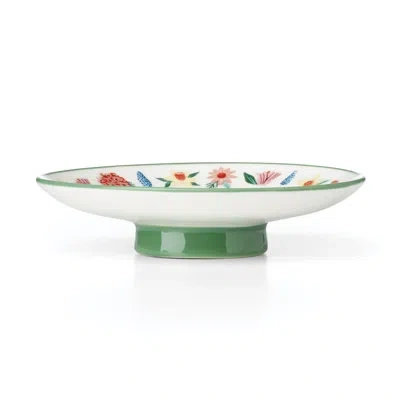 Oneida First Blooms Ring Dish In Green