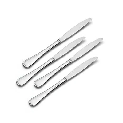 Oneida Flight Everyday Flatware Dinner Knives In Silver