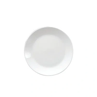Oneida Fusion Coupe Plates, 7 1/2", By Sant' Andrea In Bright White