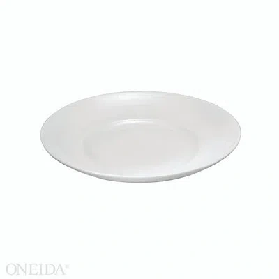 Oneida Fusion Deep Coupe Plates, 11 7/8", By Sant' Andrea In Bright White