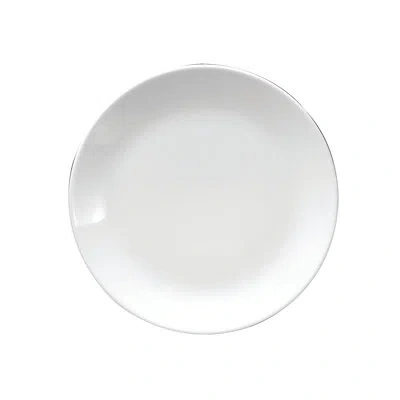 Oneida Fusion Deep Plates, 11", By Sant' Andrea In Bright White