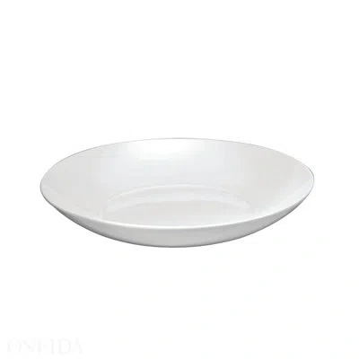 Oneida Fusion Deep Plates, By Sant' Andrea In Bright White