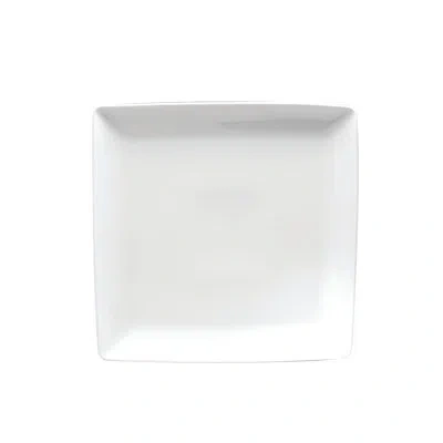 Oneida Fusion Square Plates, 9.5", By Sant' Andrea In Bright White
