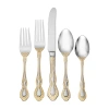 Oneida Golden Mandolina 45-pc. Flatware Set, Service For 8 In Silver
