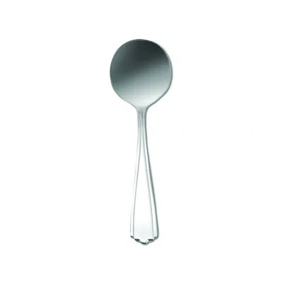 Oneida Greystoke Bouillon Spoons By Delco (18/0)