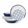 Oneida Harbour 12-pc. Porcelain Dinnerware Set In White