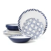 Oneida Harbour 12 Piece Dinnerware Set In White