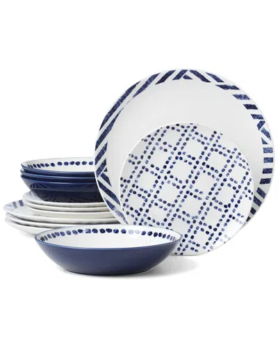 ONEIDA ONEIDA HARBOUR 12PC DINNERWARE SET